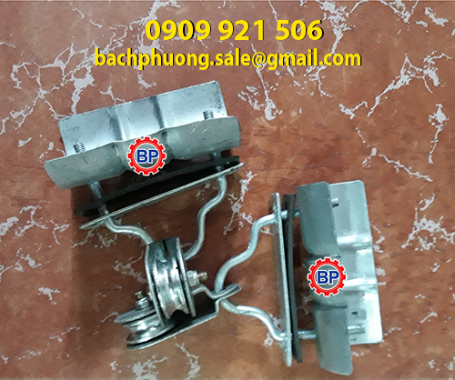 Con lăn chạy trên cáp thép Con lăn chạy trên cáp thép