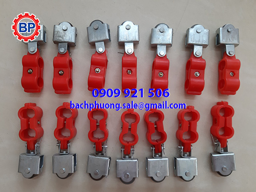 Con trượt cáp thép bằng nhựa Con trượt cáp thép bằng nhựa