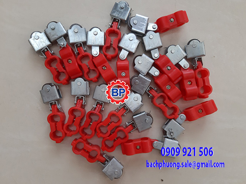 Con trượt cáp thép bằng nhựa Con trượt cáp thép bằng nhựa