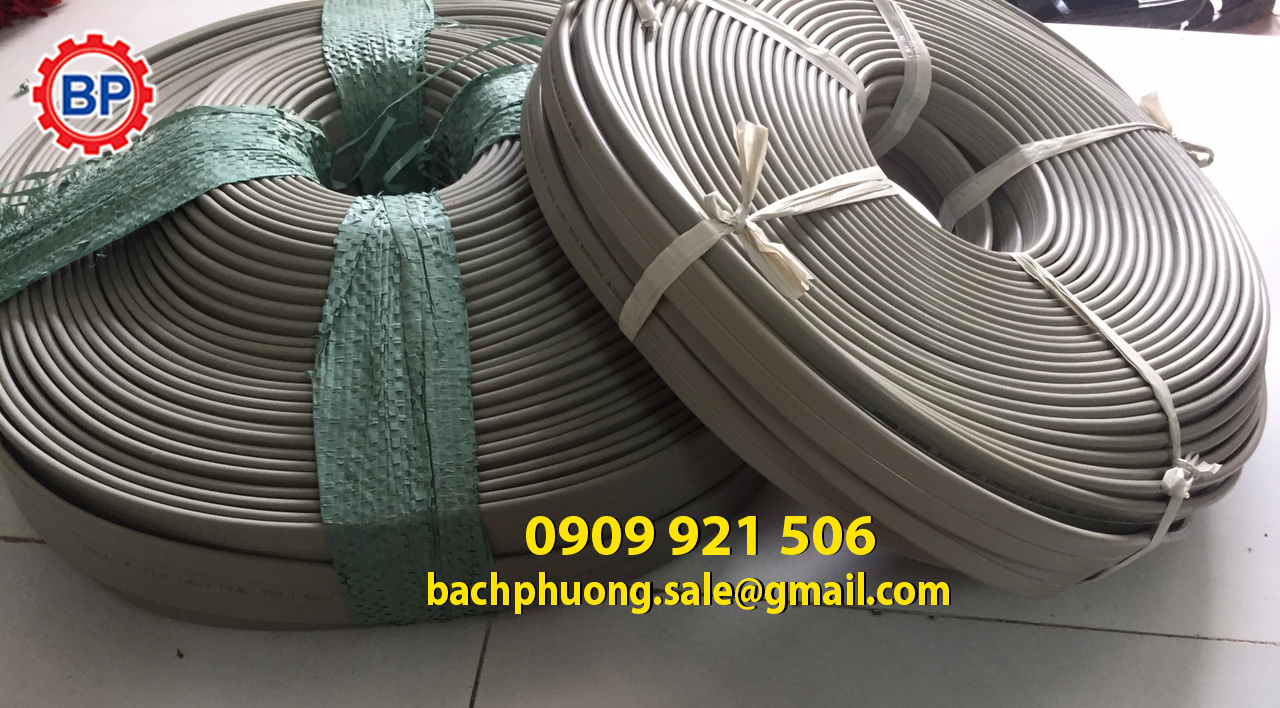 Dây cáp dẹt cấu trục 4Cx6.0mm Dây cáp dẹt cấu trục 4Cx6.0mm