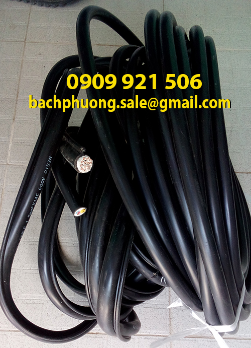 Dây cáp điều khiển cho cầu trục 5Cx1.25mm Dây cáp điều khiển cho cầu trục 5Cx1.25mm