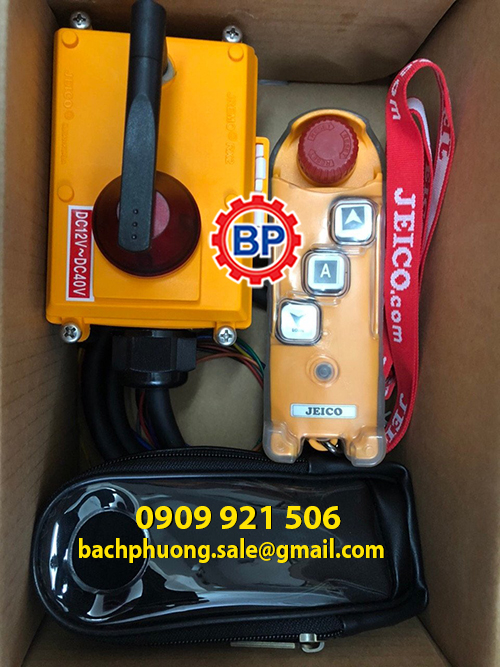 Điều khiển từ xa hiệu Jeico 2 nút 12V Điều khiển từ xa hiệu Jeico 2 nút 12V