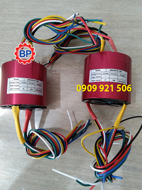 Vòng quay cổ góp điện kín Vòng quay cổ góp điện kín