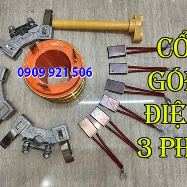 Cổ góp điện an toàn 3 pha 50x90x80mm