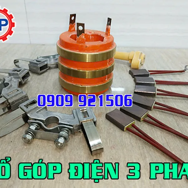 Cổ góp điện an toàn 3 pha 50x90x80mm