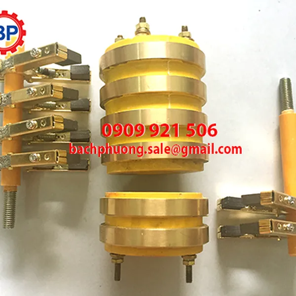 Cổ góp điện 2 pha 20x50mm