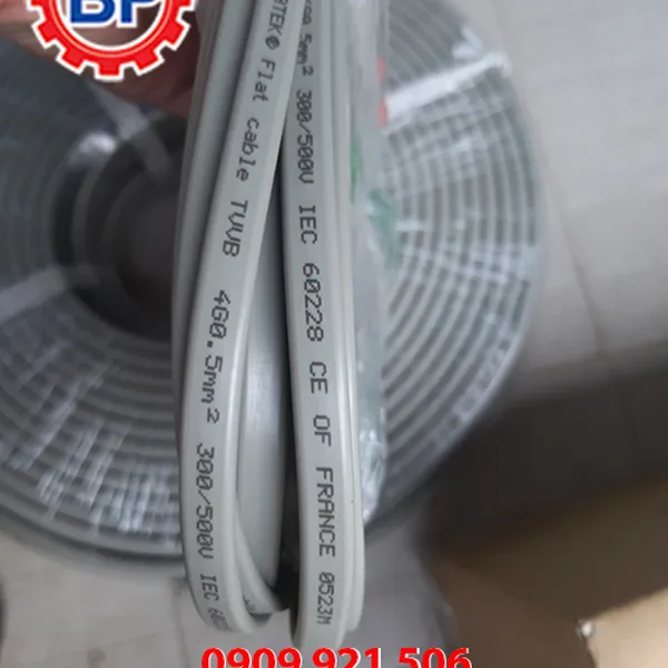 Dây cáp dẹt cấu trục 4Cx1.5mm