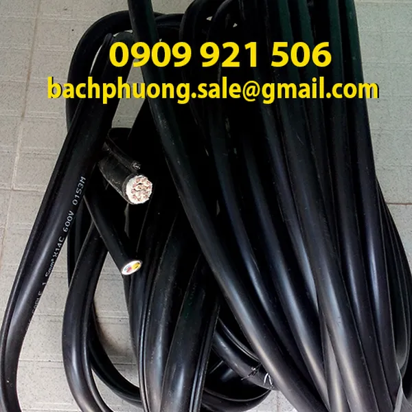 Dây cáp điều khiển cho cầu trục