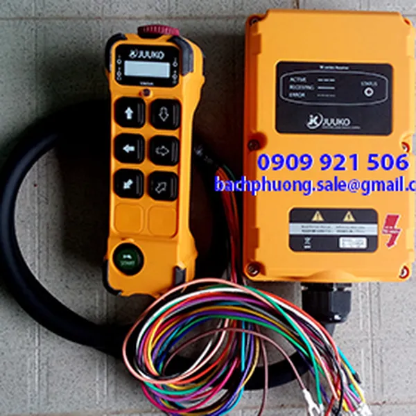 Điều khiển từ xa các loại cho cầu trục