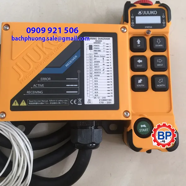 Điều khiển từ xa cầu trục điện 24V