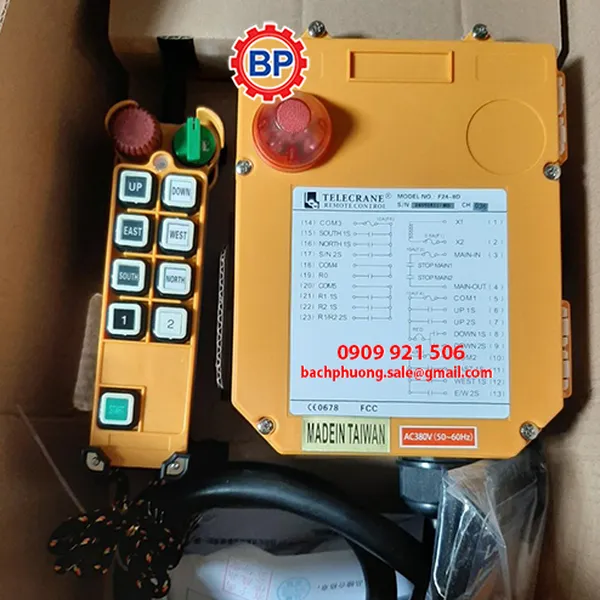 Điều khiển từ xa Telecrane F24 - 8D