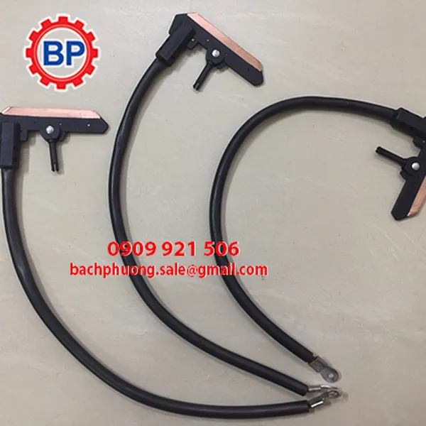 Lá than rời chổi lấy điện cầu trục