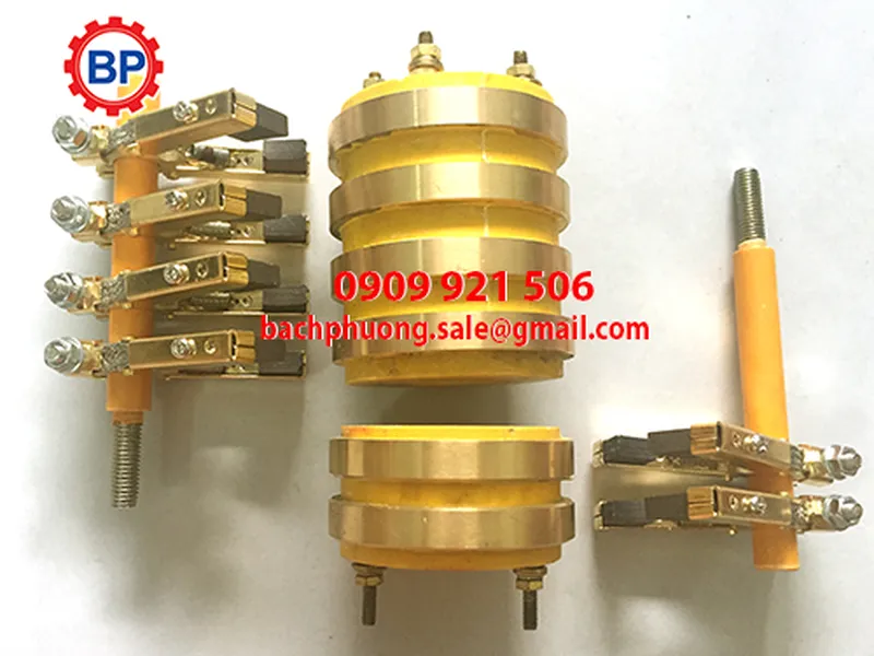 Cổ góp điện 2 pha 20x50mm