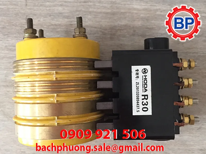 Cổ góp điện dùng cho máy đóng gói
