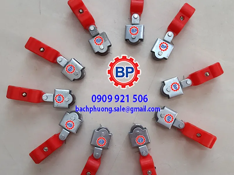 Con trượt cáp thép bằng nhựa