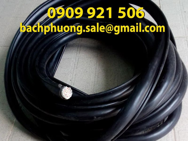 Dây cáp điều khiển cho cầu trục 8Cx1.25mm