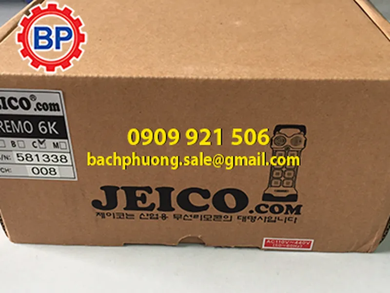 Điều khiển từ xa Jeico 6KC - Hàn Quốc