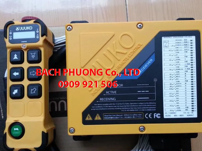 Điều khiển từ xa Juuko 2 cấp tốc độ