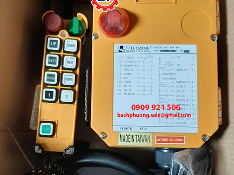 Điều khiển từ xa Telecrane F24 - 8D