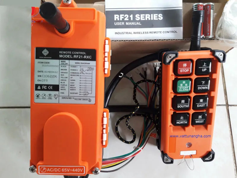 Điều khiển từ xa Telecrane RF21-E1B
