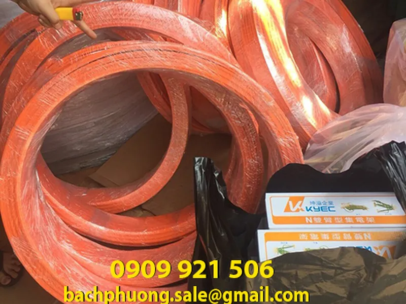 Ray lấy điện cầu trục 3P-100A