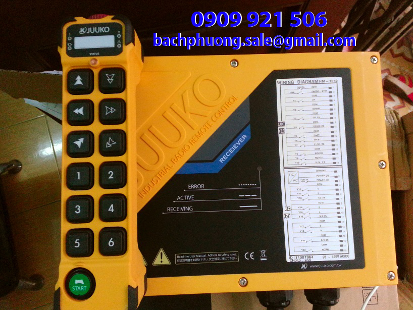 Điều khiển từ xa 2 cấp tốc độ hãng Juuko Điều khiển từ xa 2 cấp tốc độ hãng Juuko