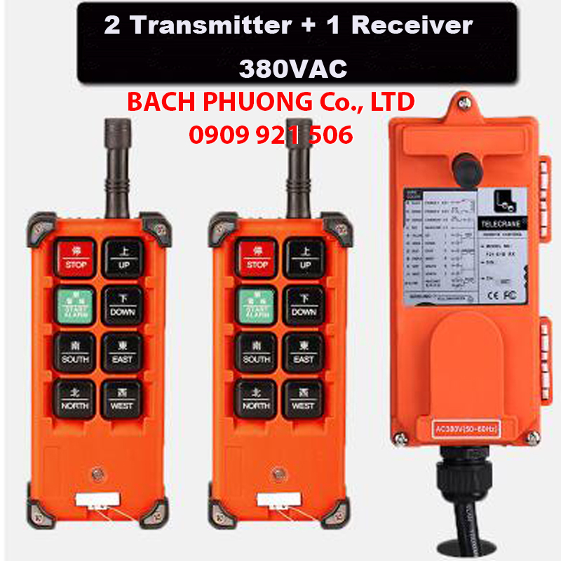 Điều khiển từ xa cầu trục 1 cấp tốc độ Điều khiển từ xa cầu trục 1 cấp tốc độ