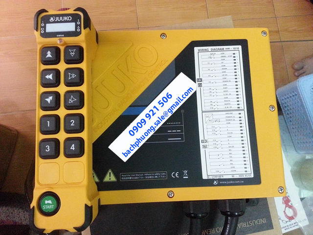 Điều khiển từ xa cho cầu trục 10 nút Điều khiển từ xa cho cầu trục 10 nút