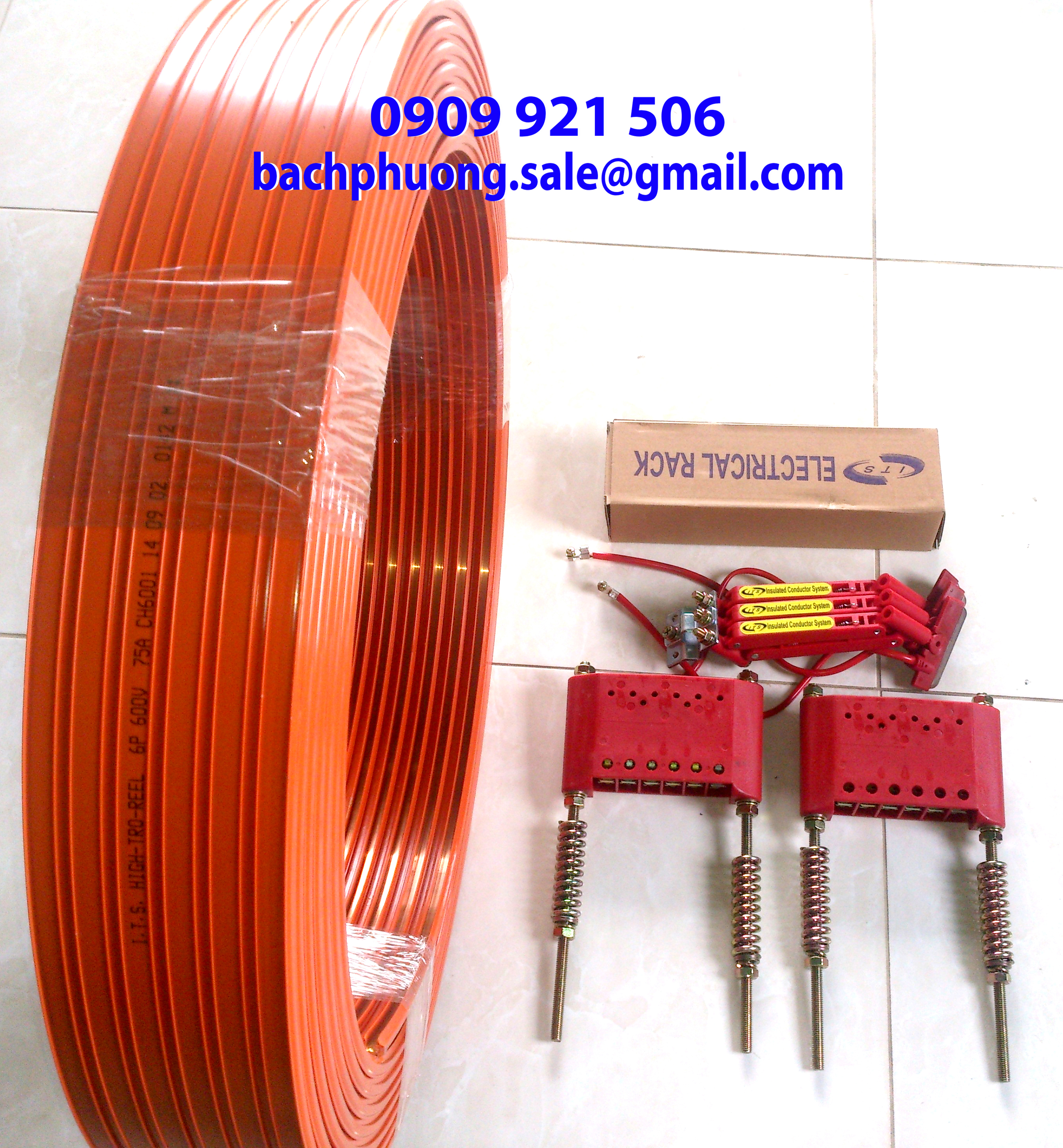 Ray điện an toàn 3P 50A Ray điện an toàn 3P 50A