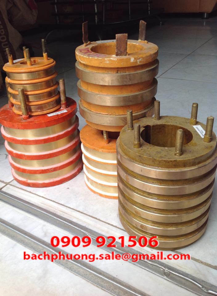 Cổ góp điện 6 pha (Vành góp điện 6 pha)