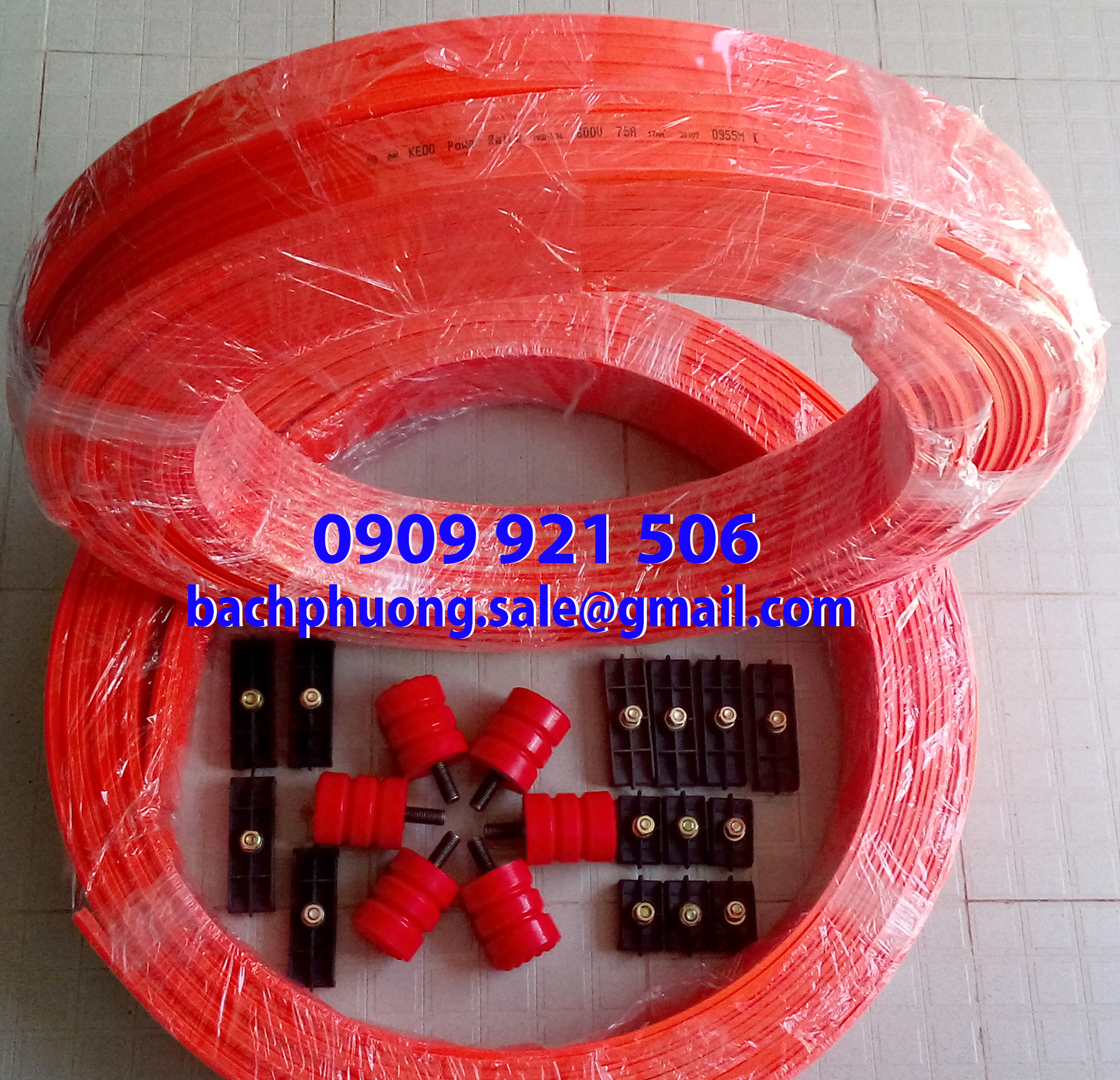 Ray điện chạy dọc cho cầu trục Ray điện chạy dọc cho cầu trục