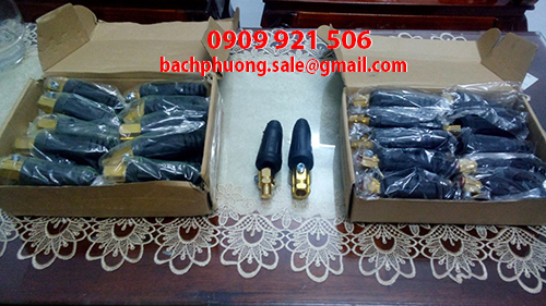 Bộ jack nối dây cáp hàn Bộ jack nối dây cáp hàn