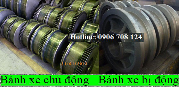 Cơ cấu bánh xe cầu trục Cơ cấu bánh xe cầu trục