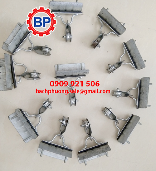 Các loại ròng rọc chạy trên cáp thép Các loại ròng rọc chạy trên cáp thép