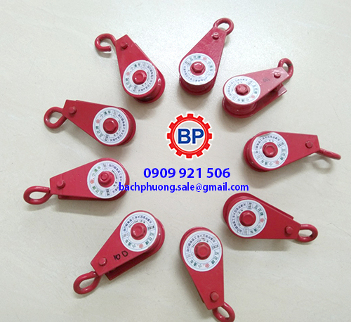 Các loại ròng rọc chạy trên cáp thép Các loại ròng rọc chạy trên cáp thép