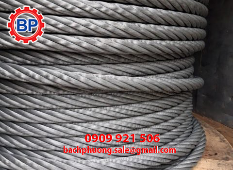 Cáp thép dùng cho cầu trục Cáp thép dùng cho cầu trục