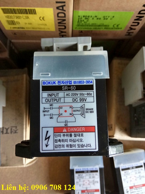 Chỉnh lưu SR-60 cho thắng từ Chỉnh lưu SR-60 cho thắng từ
