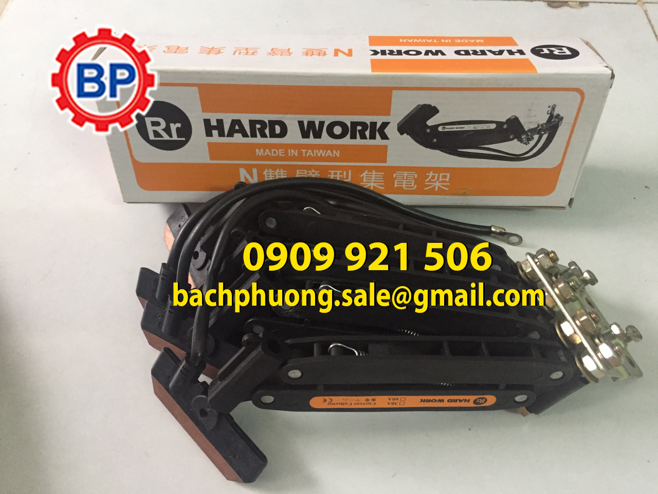 Chổi lấy điện cầu trục 3P, 4P, 6P