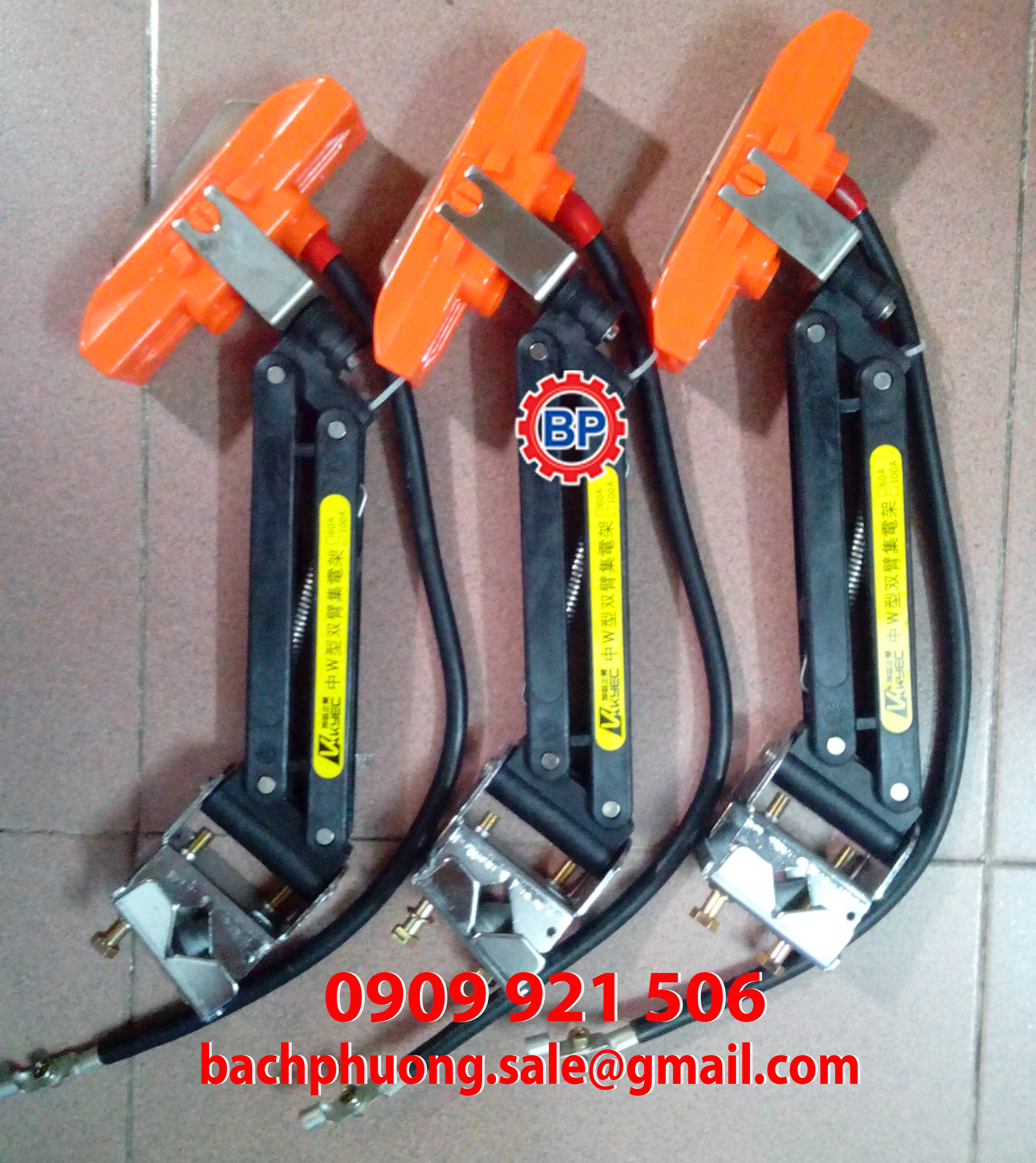 Chổi lấy điện cầu trục 1P Chổi lấy điện cầu trục 1P