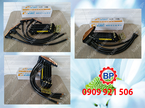 Chổi lấy điện cầu trục 4P100A Chổi lấy điện cầu trục 4P100A