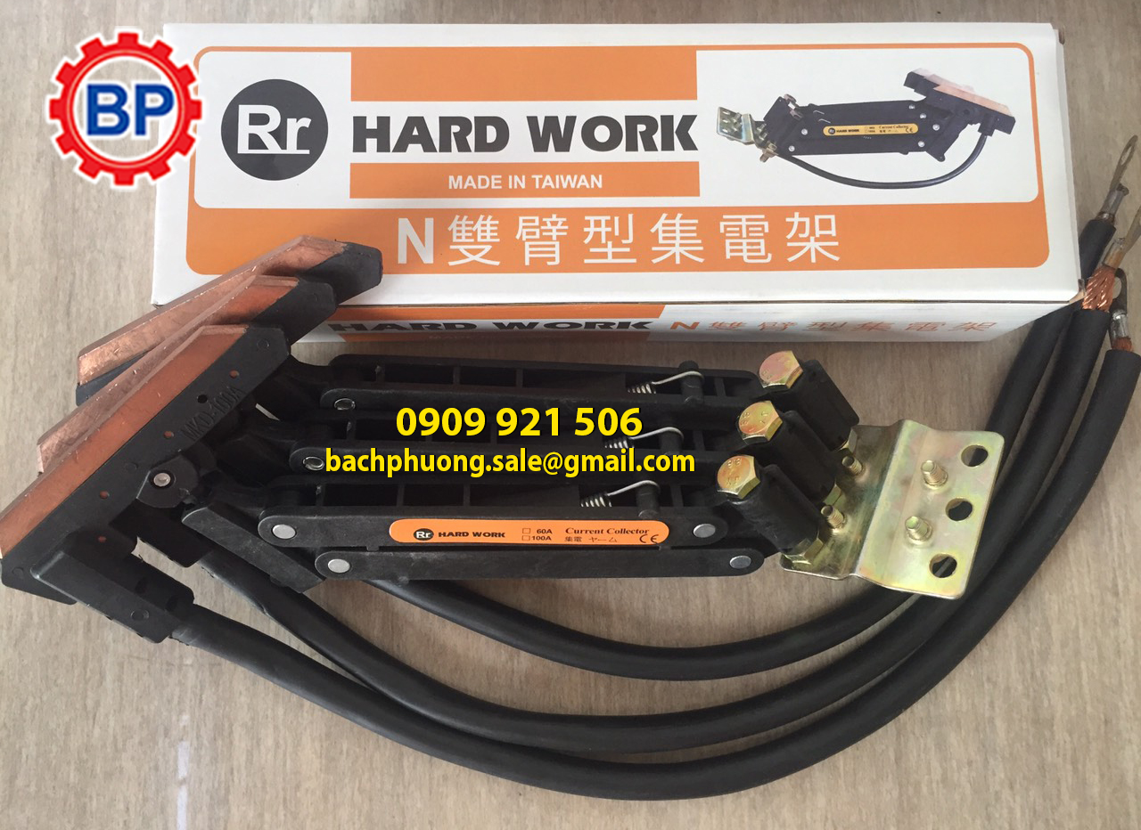 Chổi quét lấy điện cầu trục 3P100A Chổi quét lấy điện cầu trục 3P100A
