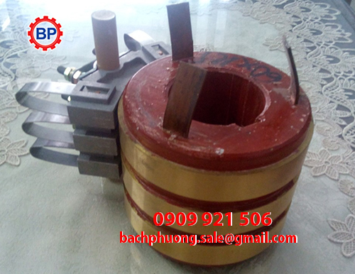 Cổ góp điện 3 Pha 30x70x75mm Cổ góp điện 3 Pha 30x70x75mm