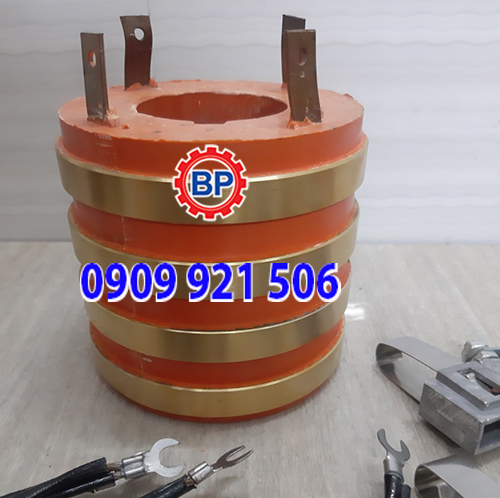 Cổ góp điện 4 pha 60x140x130mm Cổ góp điện 4 pha 60x140x130mm