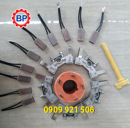 Cổ góp điện chổi than 5 pha Cổ góp điện chổi than 5 pha