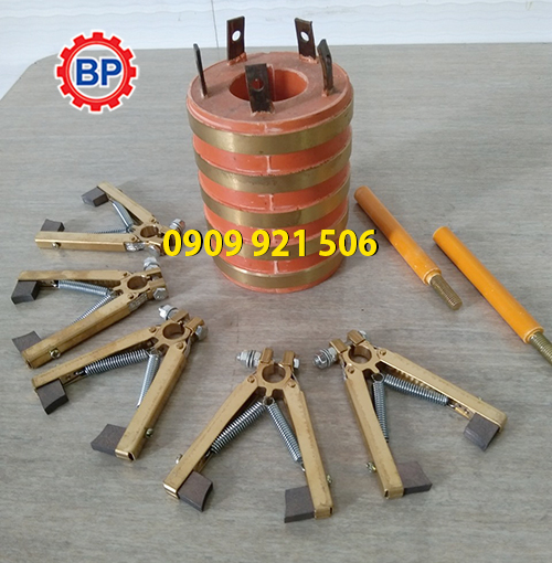 Cổ góp điện chổi than 5 pha Cổ góp điện chổi than 5 pha