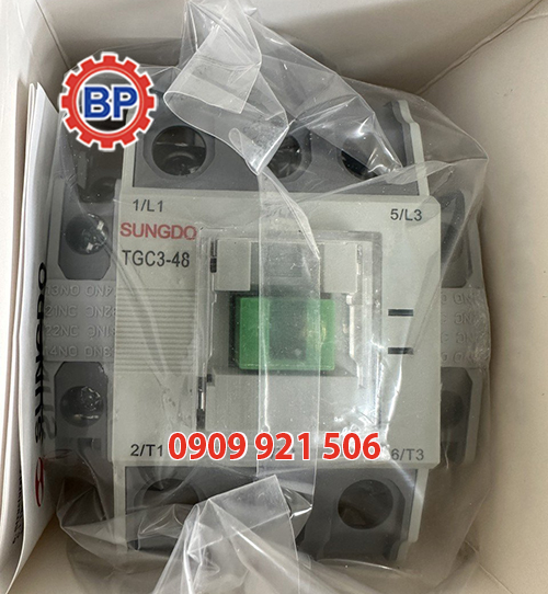Contactor TGC3-48AC Hãng Sungdo Contactor TGC3-48AC Hãng Sungdo
