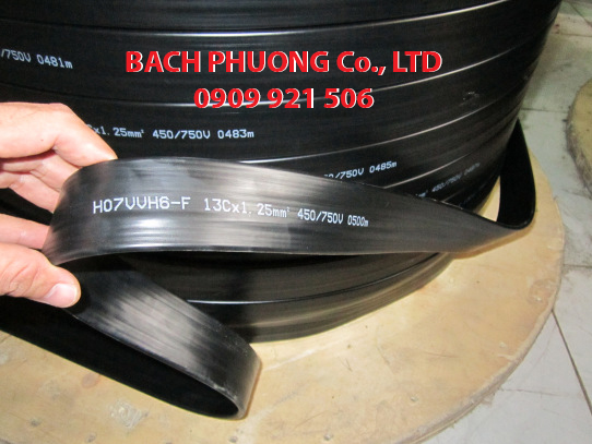 Dây cáp dẹt cho cầu trục Dây cáp dẹt cho cầu trục
