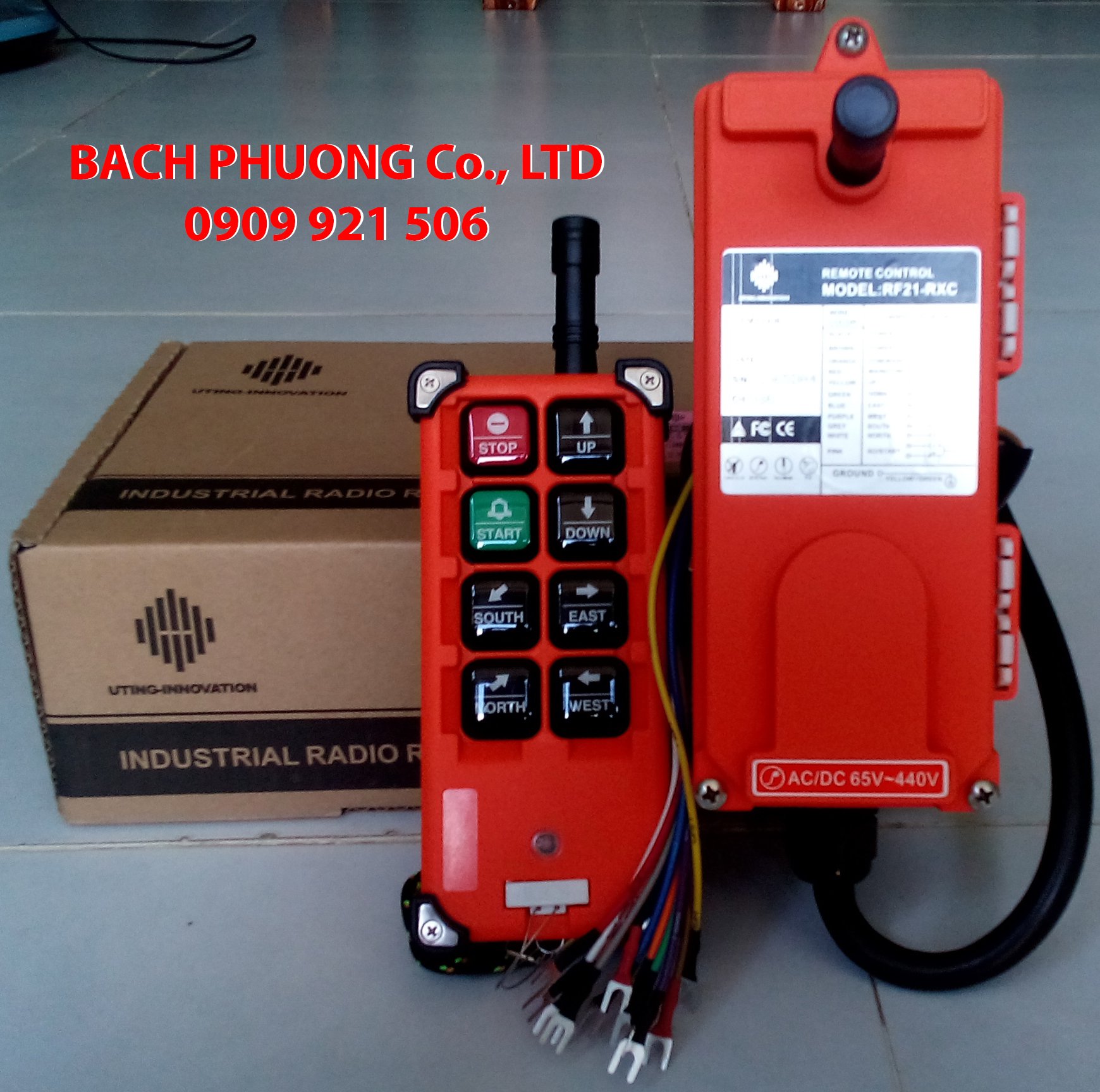 Điều khiển từ xa Telecrane - F21 E1B Điều khiển từ xa Telecrane - F21 E1B