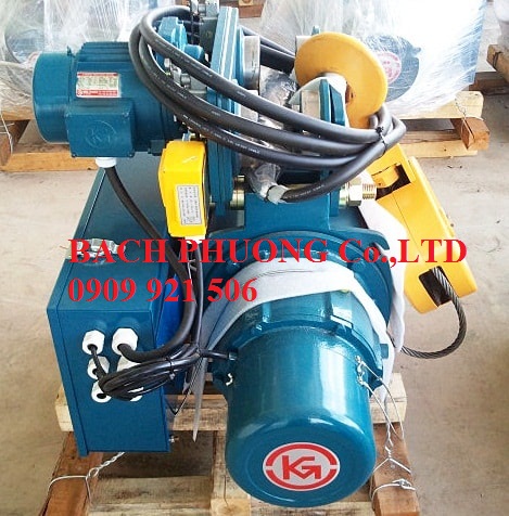 palang cáp điện dầm đơn palang cáp điện dầm đơn