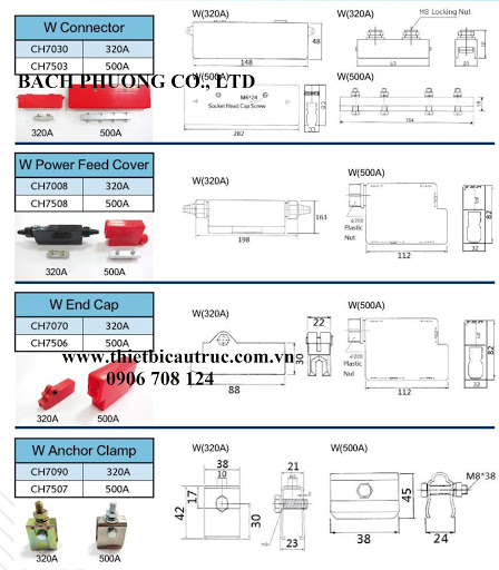 Ray điện an toàn cầu trục 1P320A Ray điện an toàn cầu trục 1P320A